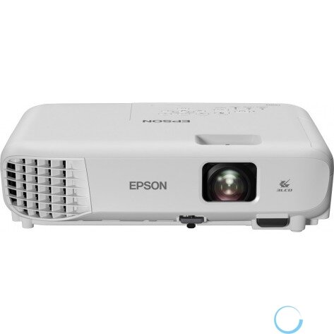 Проектор Epson EB-E01 white (LCD, 1024 x768, 3300Lm, 1.44-1.95:1, 15000:1, VGA, HDMI, USB-B) (V11H971040)