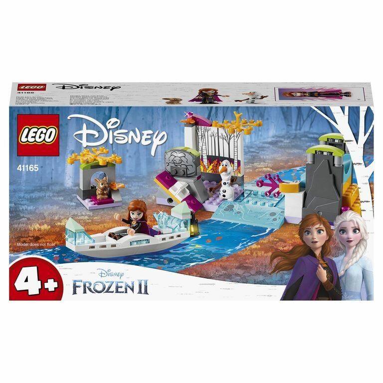 LEGO Disney Frozen Конструктор Экспедиция Анны на каноэ, 41165