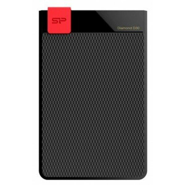 Внешний жесткий диск 1TB Silicon Power Diamond D30, 2.5, USB 3.1, Slim, Черный