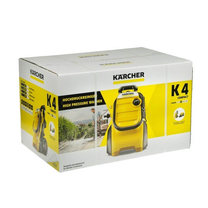 Karcher Мойка высокого давления Karcher K 4 Compact, 130 бар, 420 л/ч, 1.637-500.0 - фотография № 10