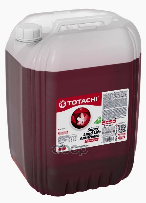 Totachi Super Long Life Antifreeze Red (20l)_антифриз! Концентрат Красный TOTACHI арт. 43320