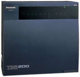 Panasonic KX-TDA200-RB АТС Базовый блок до 128 внешних линий, до 256 внутренних линий Б/У
