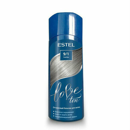 Estel Love Оттеночный бальзам для волос тон 9/1 Серебро, 150 мл 1 шт
