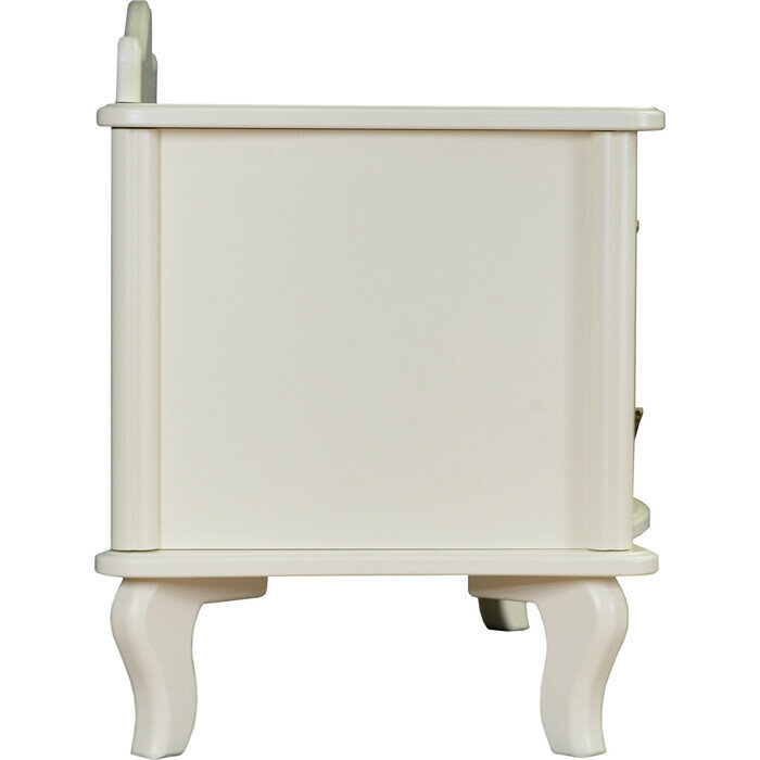 фото Тумбочка Мебелик Джульетта широкая 2 ящика дуб шампань (П0006740)