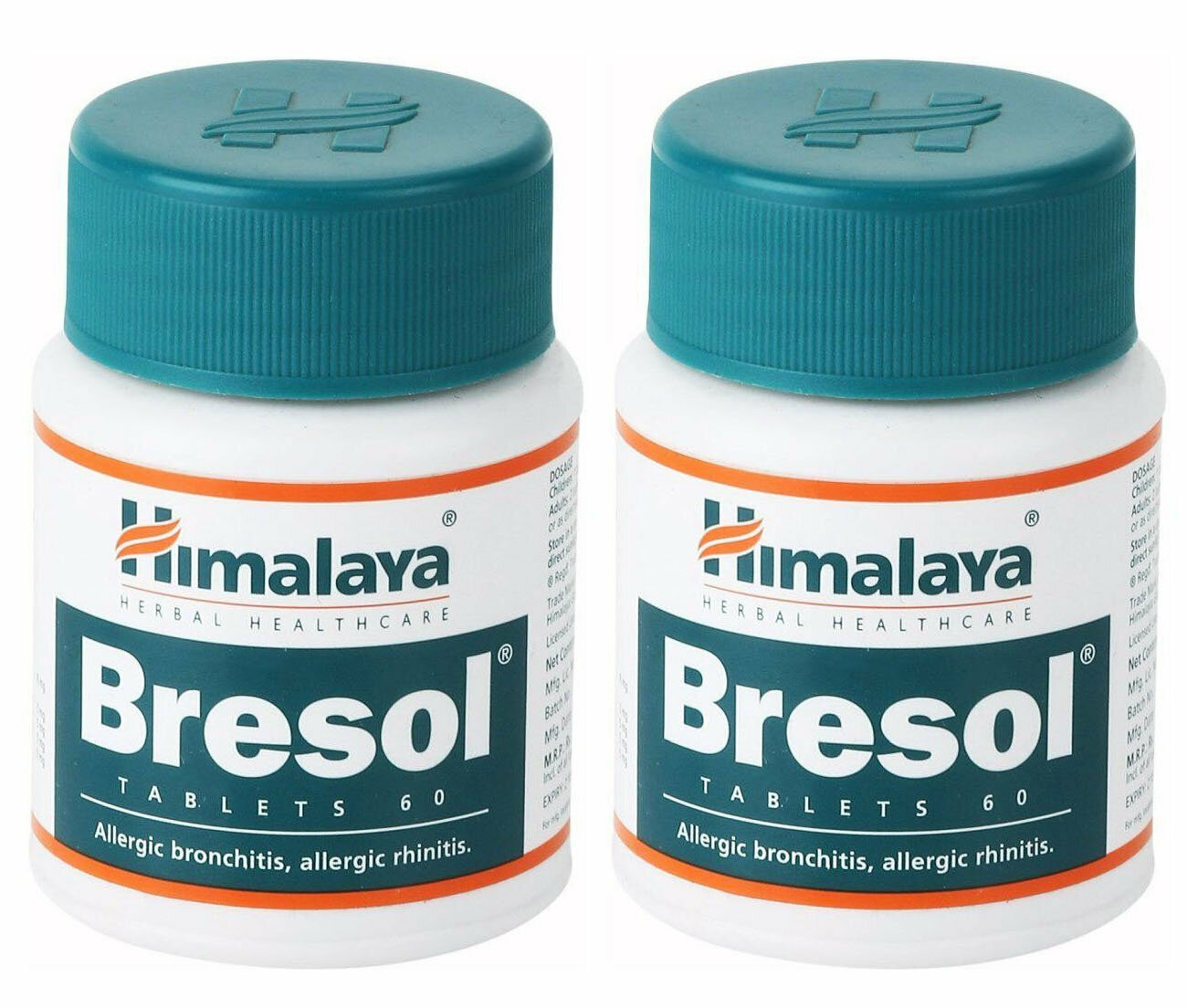 Таблетки Бресол Хималая (Bresol Himalaya) при бронхиальной астме при аллергическом рините для иммунитета 2х60 таб.