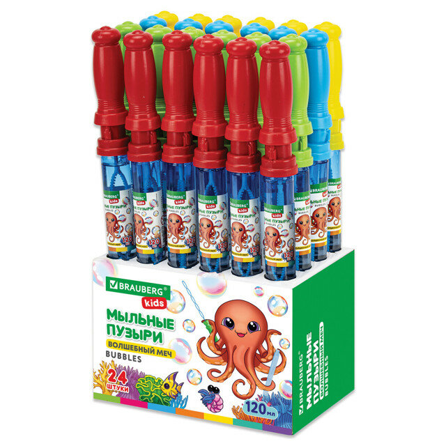 пузыри мыльные BRAUBERG KIDS 120 мл в асс-те