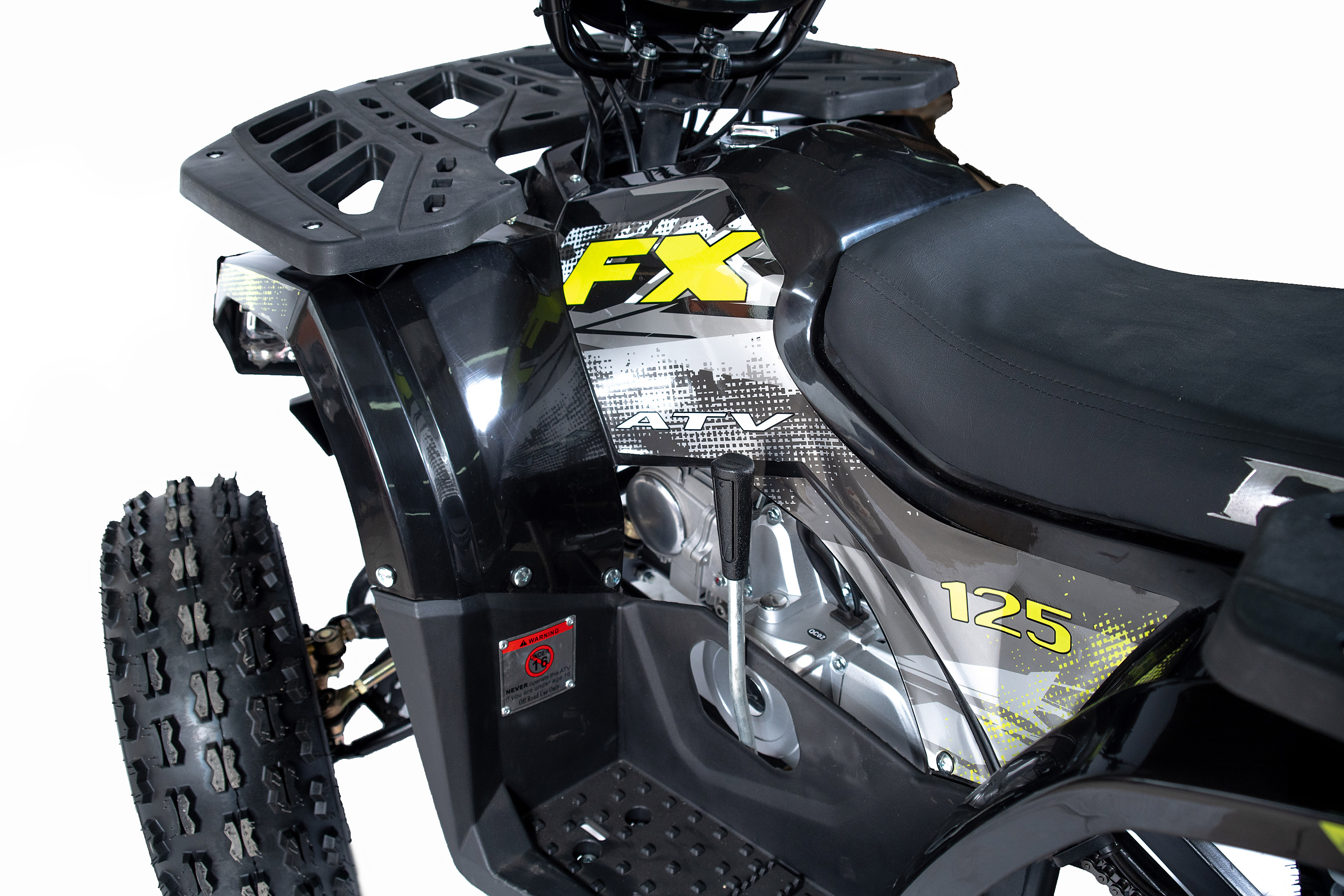 Квадроцикл ATV 125cc (Квадратная Фара)