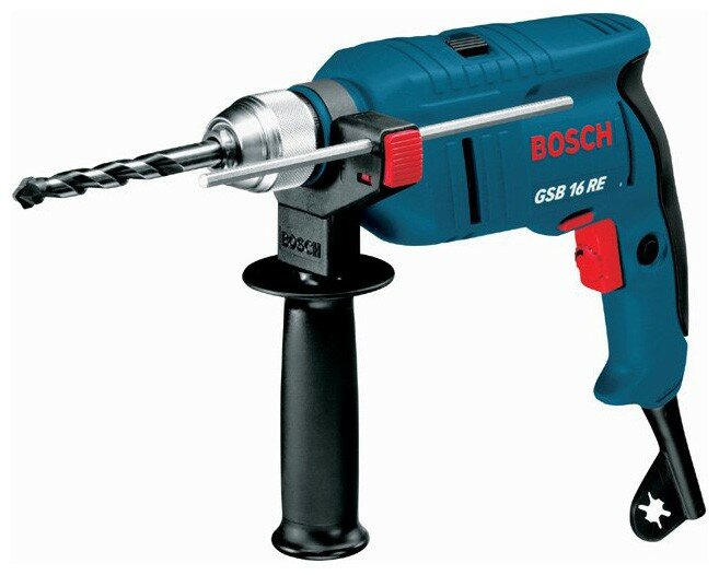 Дрель ударная Bosch GSB 16 RE Professional 750Вт