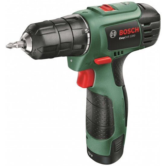 Дрель-шуруповерт аккумуляторная BOSCH DIY Bosch EasyDrill 1200 (06039A210A)