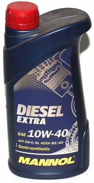 MANNOL Diesel Extra SAE 10W-40 API CH-4/SL; ACEA B4/A3 (1.) /. 