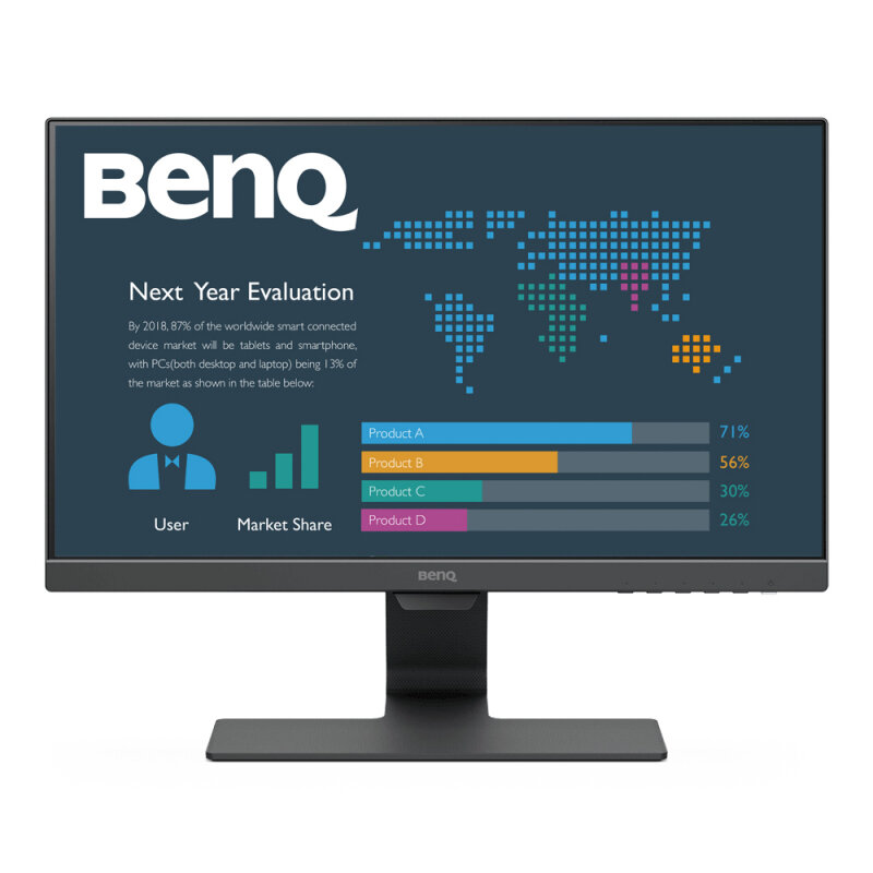 BenQ Монитор 21.5 BenQ BL2283 1920x1080, черный (D-Sub, 2xHDMI, MM)