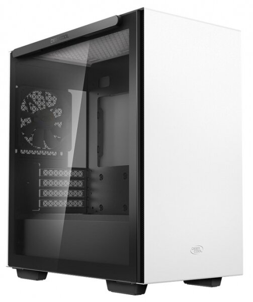 Корпус DEEPCOOL MACUBE 110 WH, mATX, без БП, белый