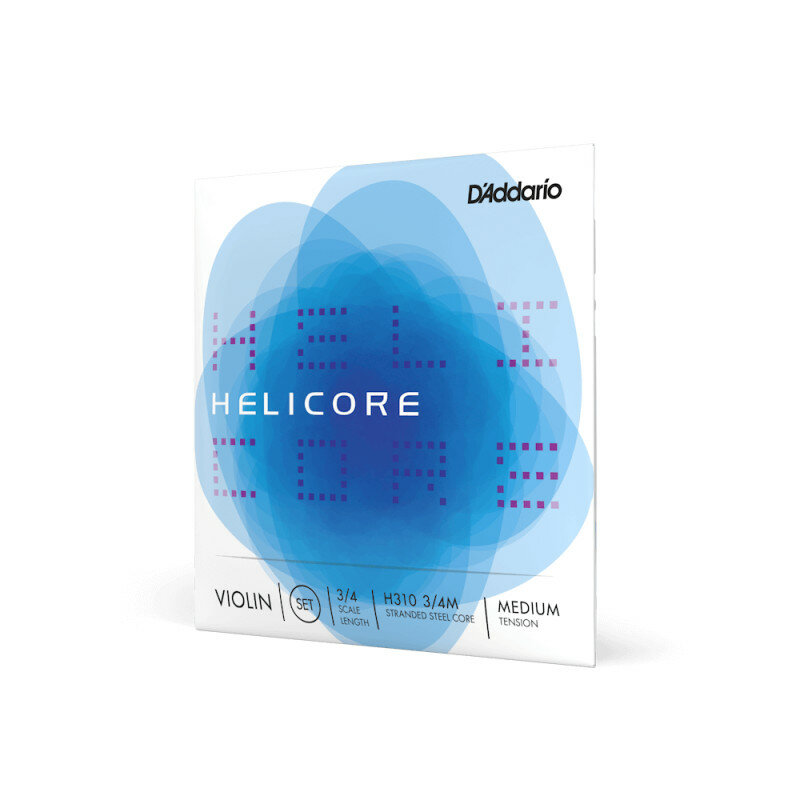 D'ADDARIO H310 3/4M helicore струны скрипичные 3/4 medium