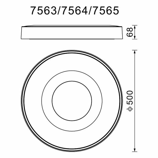 Светильник Mantra COIN 7691 - фото №3