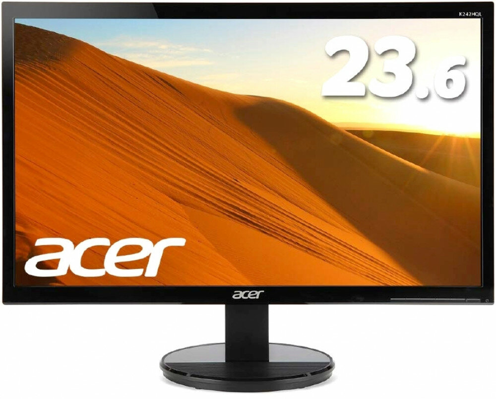 Монитор Acer 23.6" K242HQLbid Black (UM.UX2EE.001)