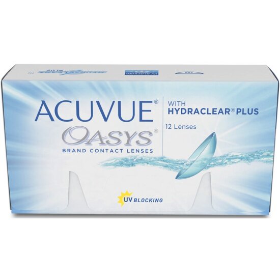 Контактные линзы ACUVUE OASYS with HYDRACLEAR PLUS 12 шт.