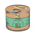 Organic Сhoice 240 г консервы для собак мелких и средних пород гусь с гречкой - изображение