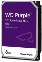 Жесткий диск WD Purple WD63PURZ, 6ТБ, HDD, SATA III, 3.5"