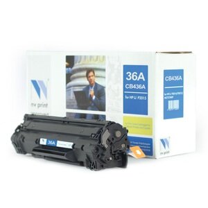 NV print Картридж тонер NV-print для принтеров HP CB436A Black черный