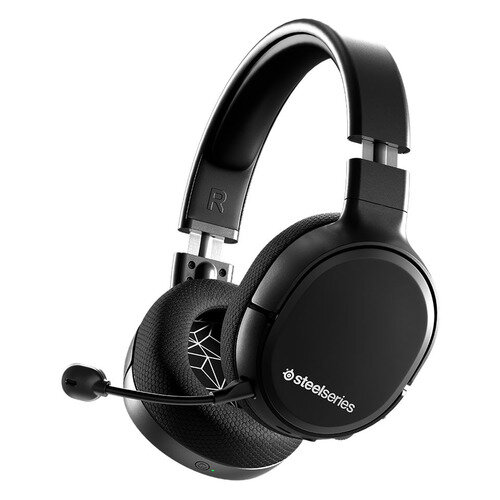 Гарнитура игровая SteelSeries Arctis 1P, для компьютера и игровых консолей, мониторные, черный [61425]