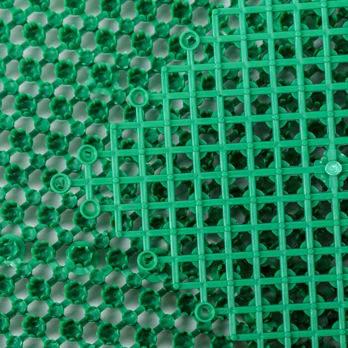 Покрытие ковровое щетинистое «Травка-эконом», 36×48 см, цвет зелёный - фотография № 4