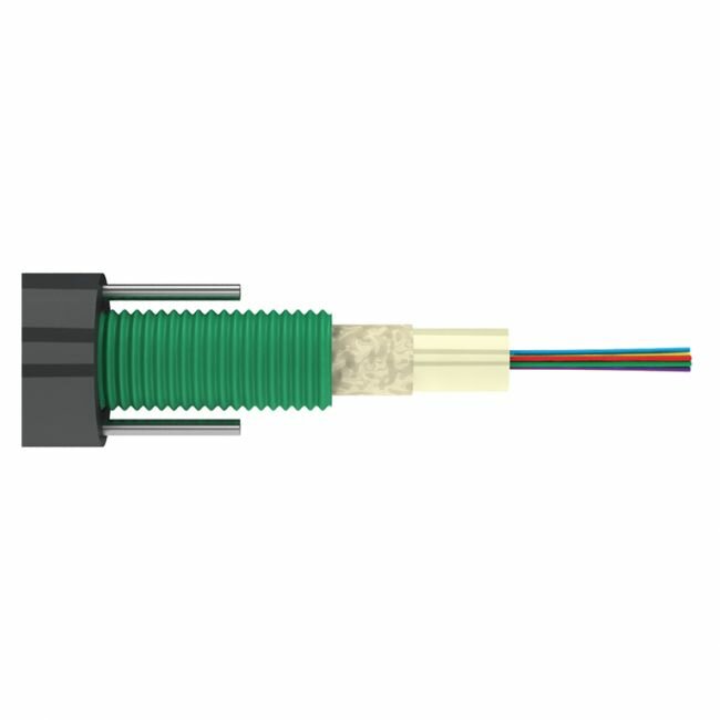 Lanmaster во кабель, бронированный, GYXTW, PE, внешний, 8хOS2 LAN-OFC-GYXTW08S21