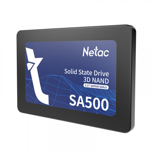 Накопитель SSD 2.5" NETAC SA500 480GB SATA-III TLC (NT01SA500-480-S3X)