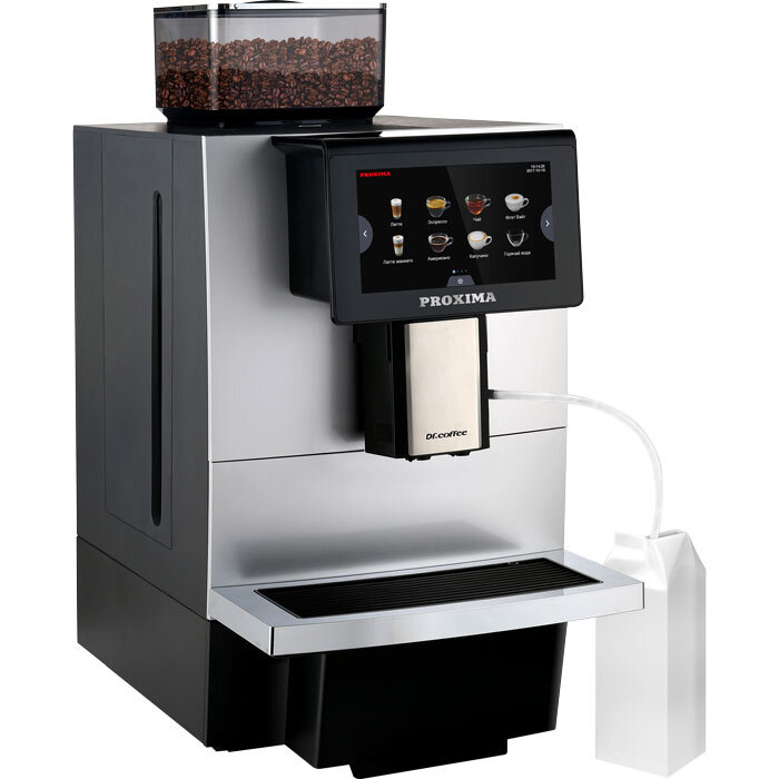 Профессиональная кофемашина Dr.coffee Proxima F11 Plus с подключением к водопроводу - фотография № 5