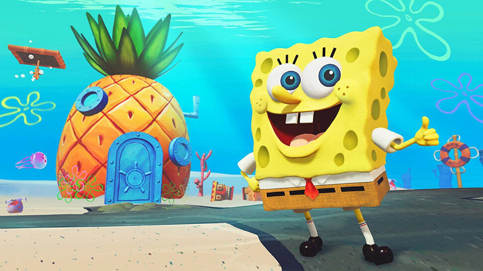 Игра SpongeBob Battle for Bikini Bottom Rehydrated для Xbox One/Series X|S (Турция) русский перевод электронный ключ