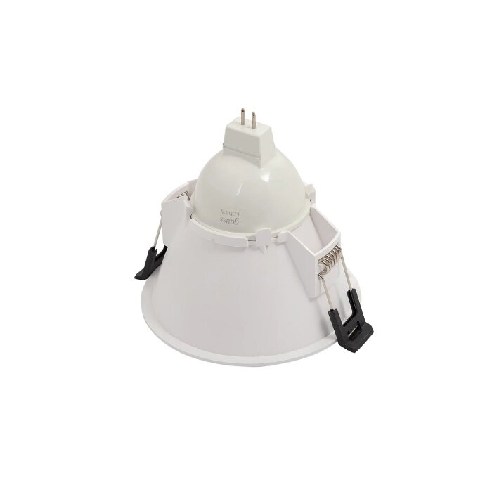 Светильник встраиваемый Denkirs DK3026 IP20, 10Вт, GU5.3, LED, белый, пластик - фотография № 2