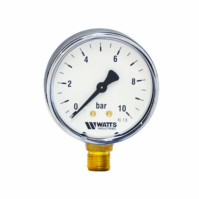 Манометр радиальный WATTS 63 мм 0-10 бар 1/4