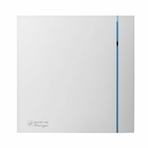 Вытяжной вентилятор Soler & Palau SILENT-100 CZ DESIGN White