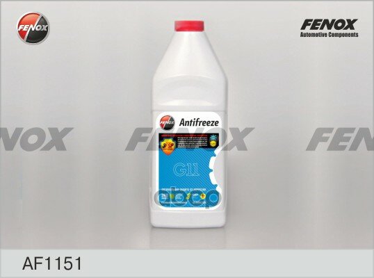 Антифриз Fenox Universal G11 Готовый Синий 1 Л Af1151 Universal (G11) Синий 1,0l FENOX арт. AF1151