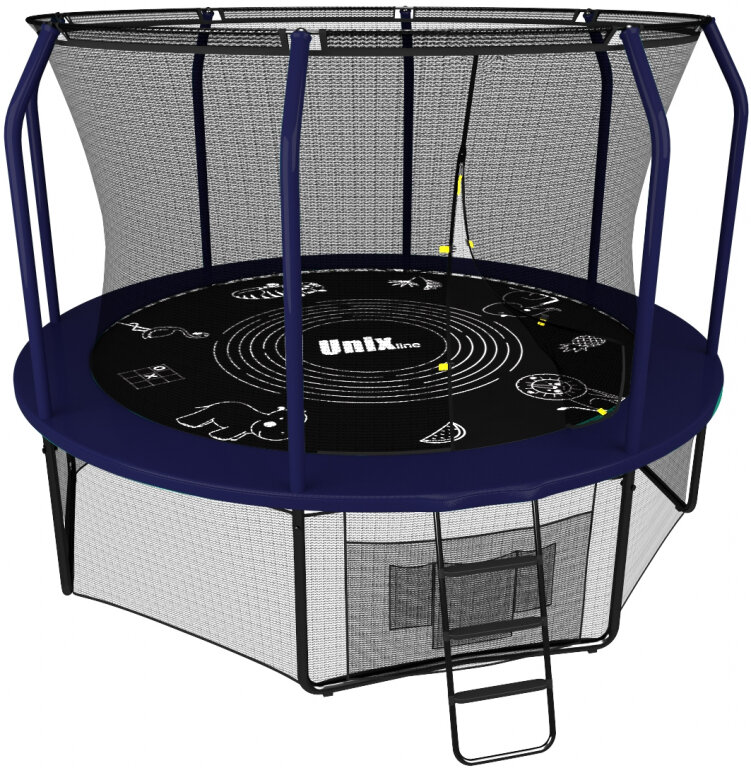 Unix Батут UNIX line SUPREME GAME 10 ft (blue)