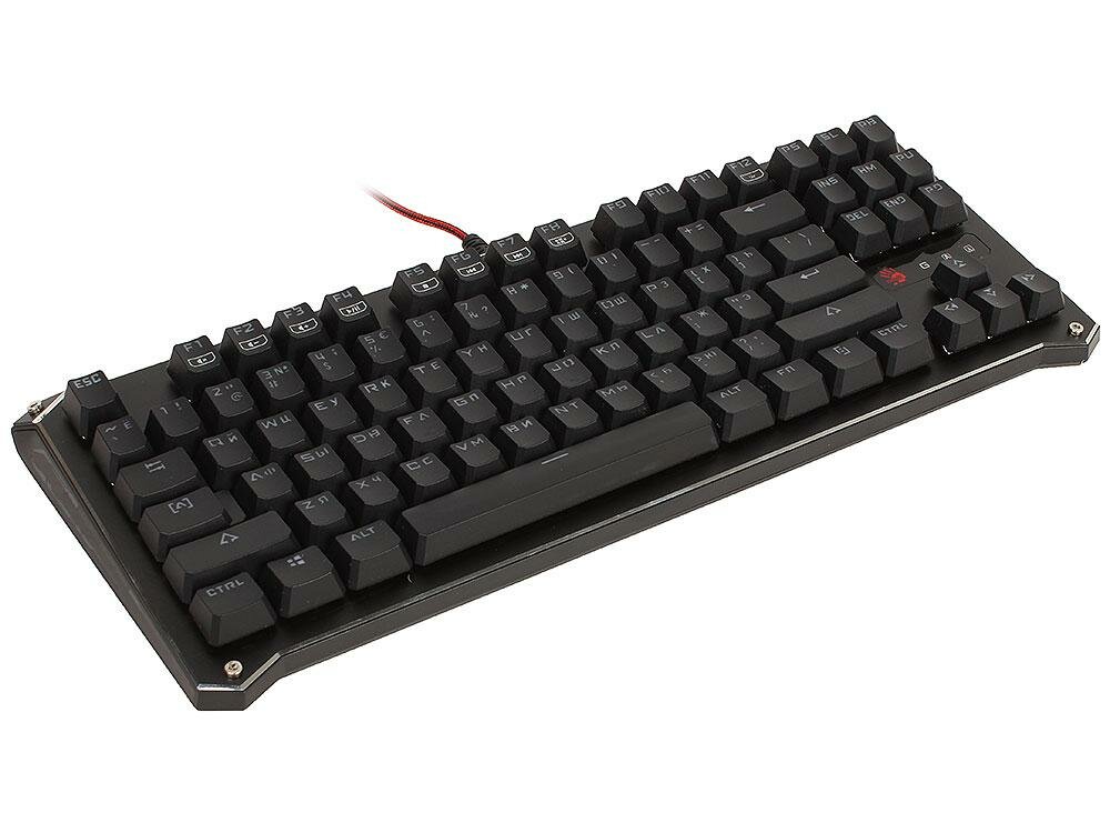 Клавиатура A4Tech B930 механическая черный USB Gamer LED