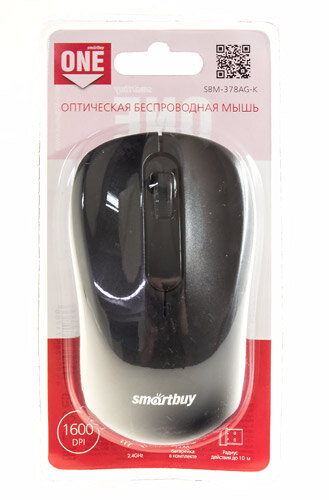 Беспроводная мышь SmartBuy SBM-378AG-K Black
