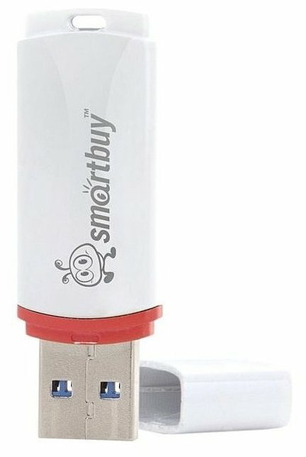 Флешка SmartBuy Crown USB 2.0 64GB White