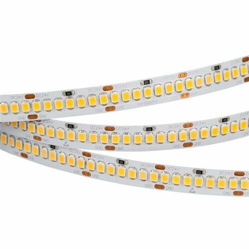 Лента RT 2-5000 24V White5500 10mm (2835, 252 LED/m, LUX) - (5 м.)