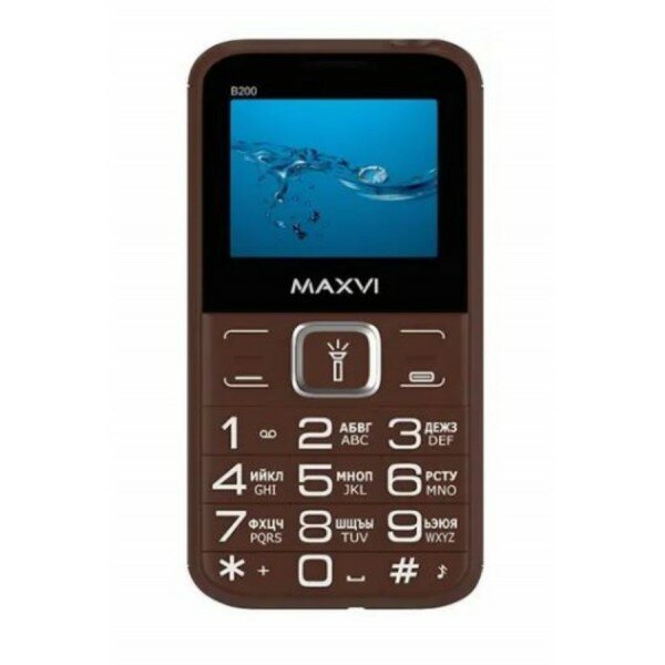 Мобильный телефон Maxvi B200 brown