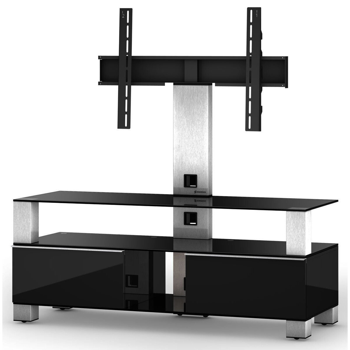 Тумба с ТВ стендом Sonorous MD 8123-B-INX-BLK