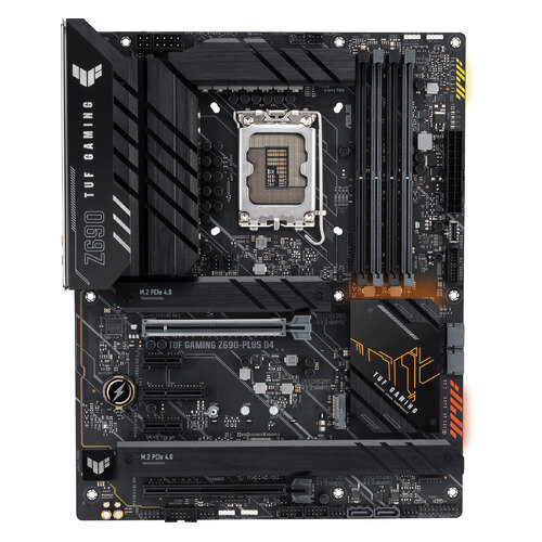 Материнская плата ASUS TUF GAMING Z690-PLUS D4, LGA 1700, Intel Z690, ATX, Ret