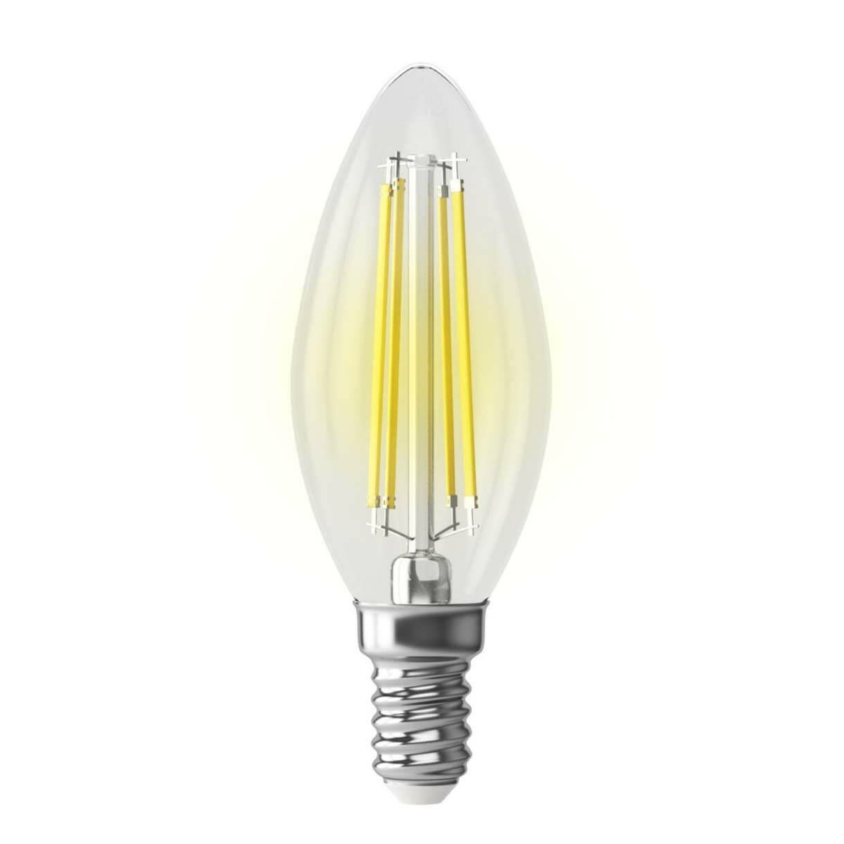 VOLTEGA Лампа светодиодная Voltega E14 6,5W 2800K прозрачная VG10-C35E14warm9W-F 7134