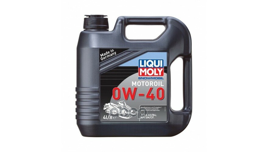 Масло Моторное Liqui Moly Snowmobil 4t 0w-40 Синтетическое 4 Л 2261 Liqui moly арт. 2261