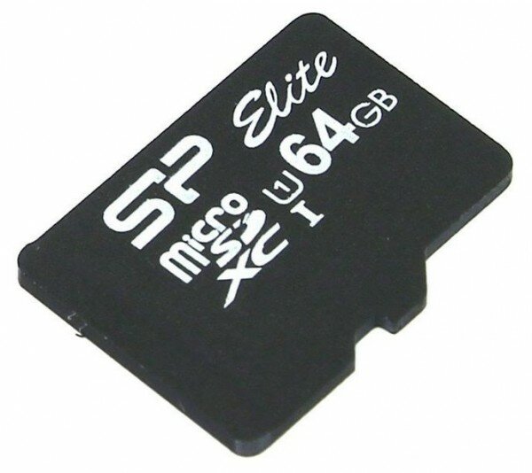 Карта памяти microSDXC 64Gb Class10 Silicon Power SP064GBSTXBU1V10 SP064GBSTXBU1V10