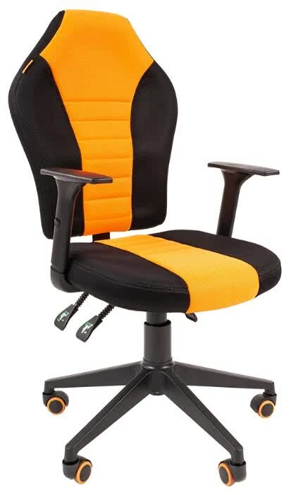 Компьютерное кресло Chairman game 8 чёрное/оранжевое