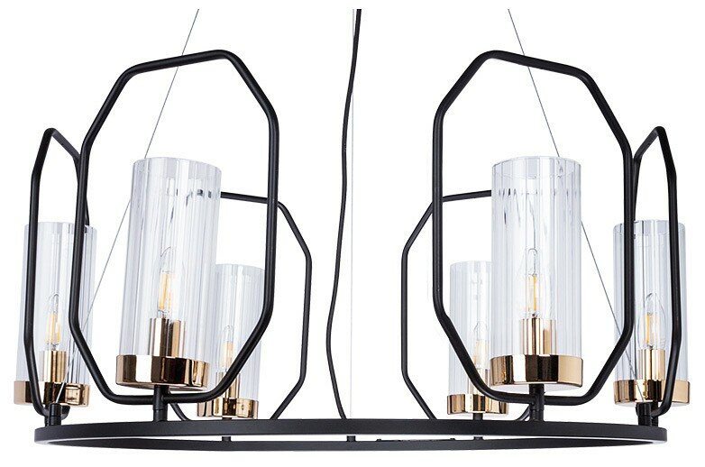 Подвесная люстра Arte Lamp Celaeno A7004SP-6BK