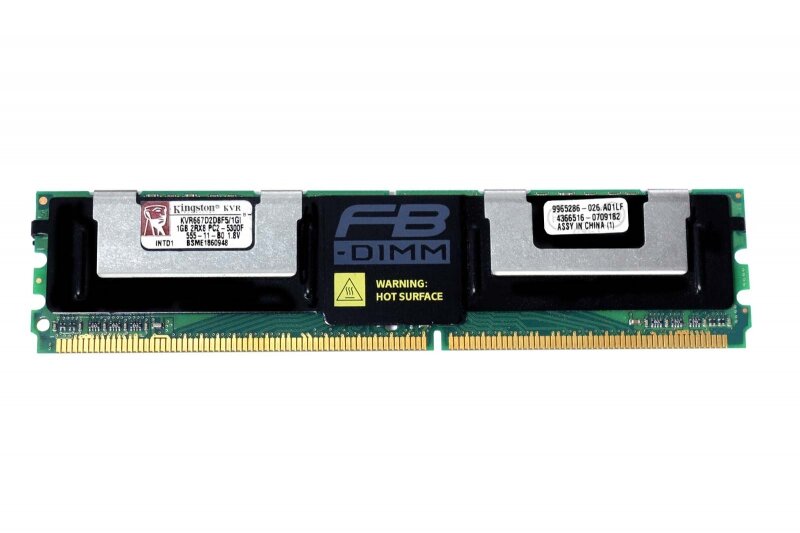 Оперативная память Kingston KVR667D2D8F5/1GI DDRII 1GB