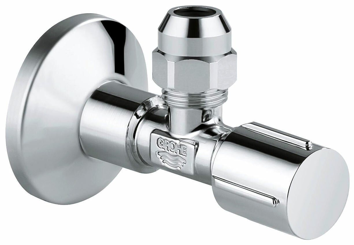 Угловой вентиль 1/2"x10 Grohe 22037000 - фотография № 1