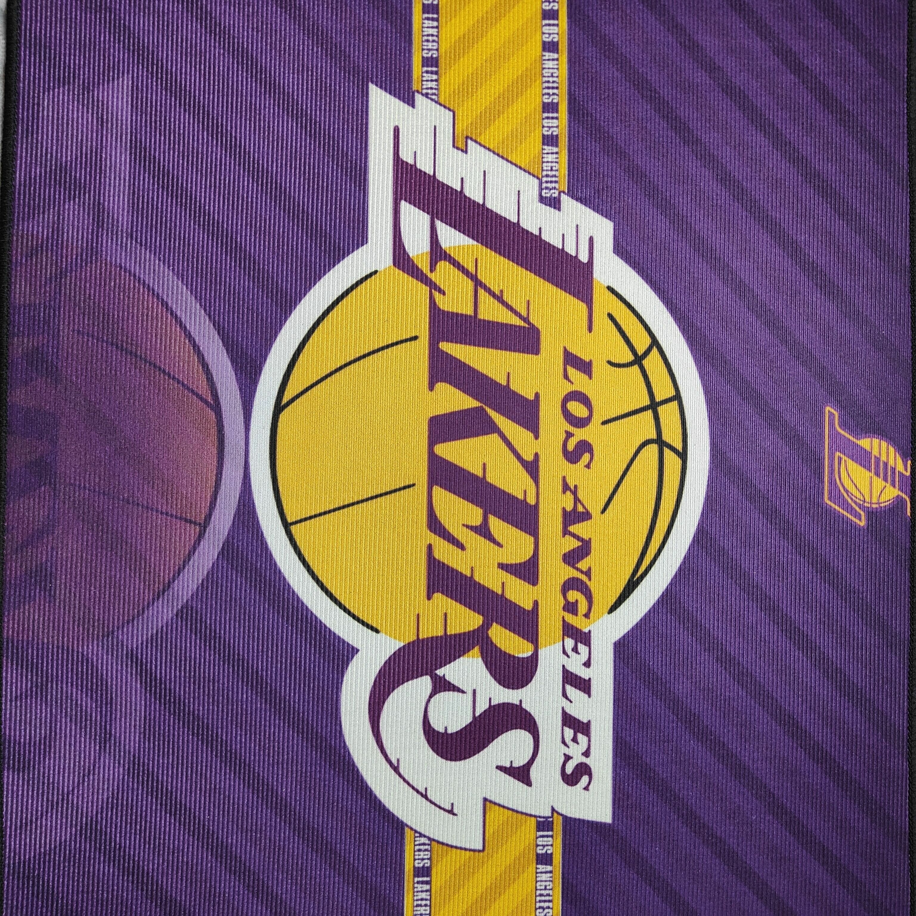 Коврик 50x80 см nba Los Angeles Lakers Ковер безворсовый Лос-Анджелес Лейкерс НБА13 - фотография № 4