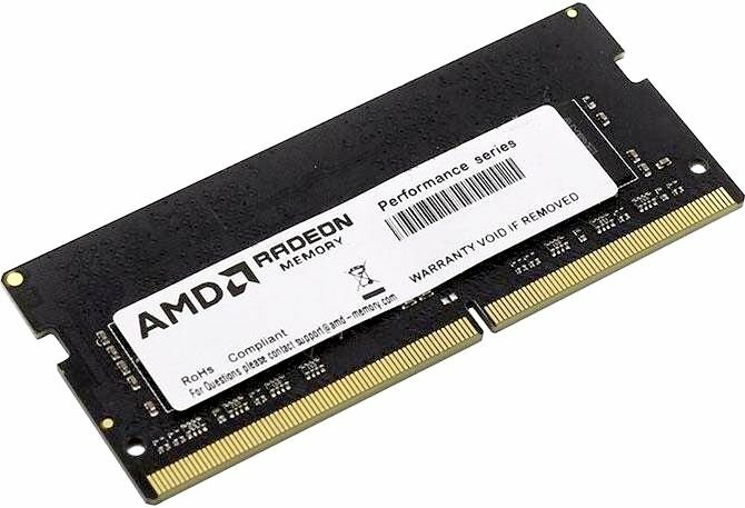 Оперативная память 8Gb DDR4 2133Mhz AMD SO-DIMM (R748G2133S2S-UO) OEM